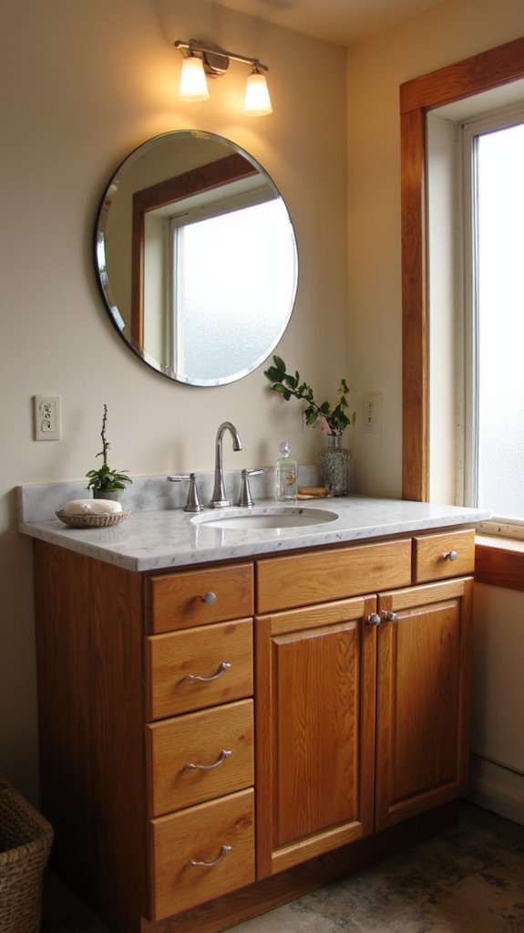 energy efficient bathroom lighting
