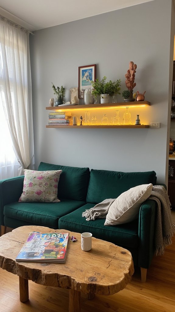 enhance ambiance with lighting