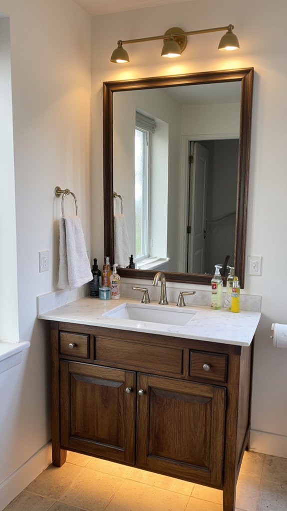 enhanced bathroom visibility solution