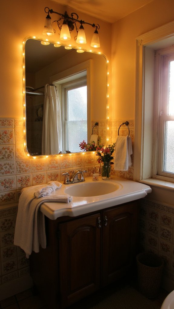 essential bathroom mirror lighting