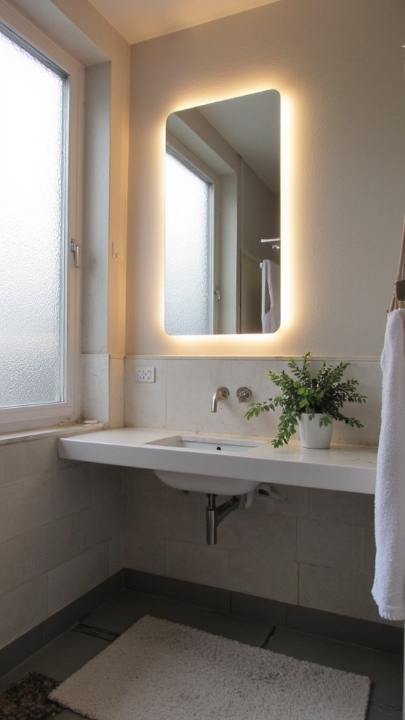functional luxury bathroom mirrors