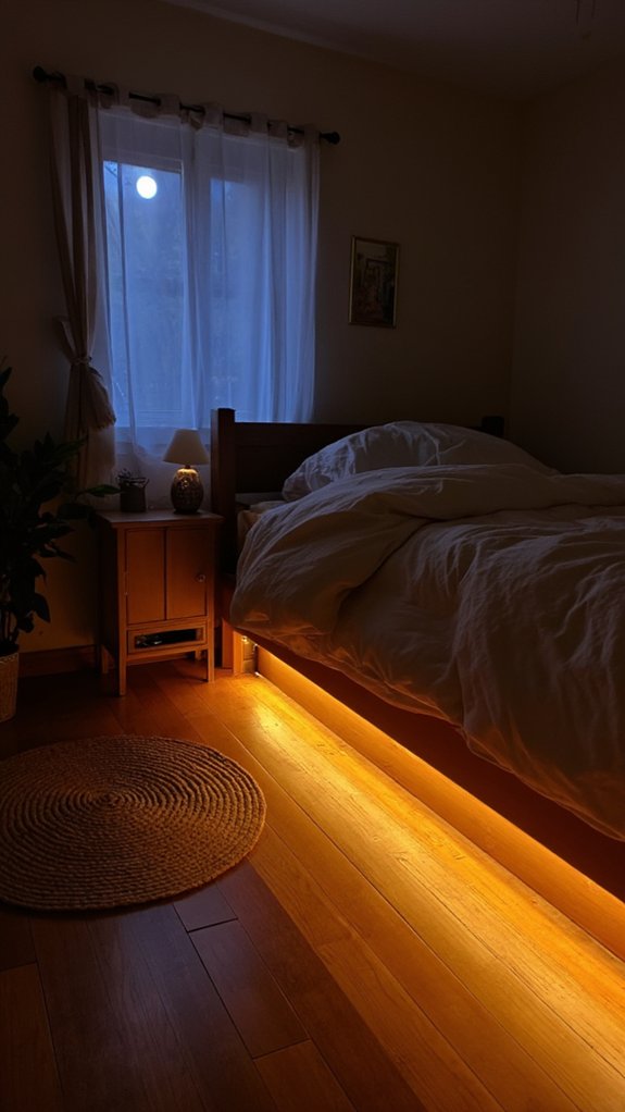 gentle glow enhances sleep