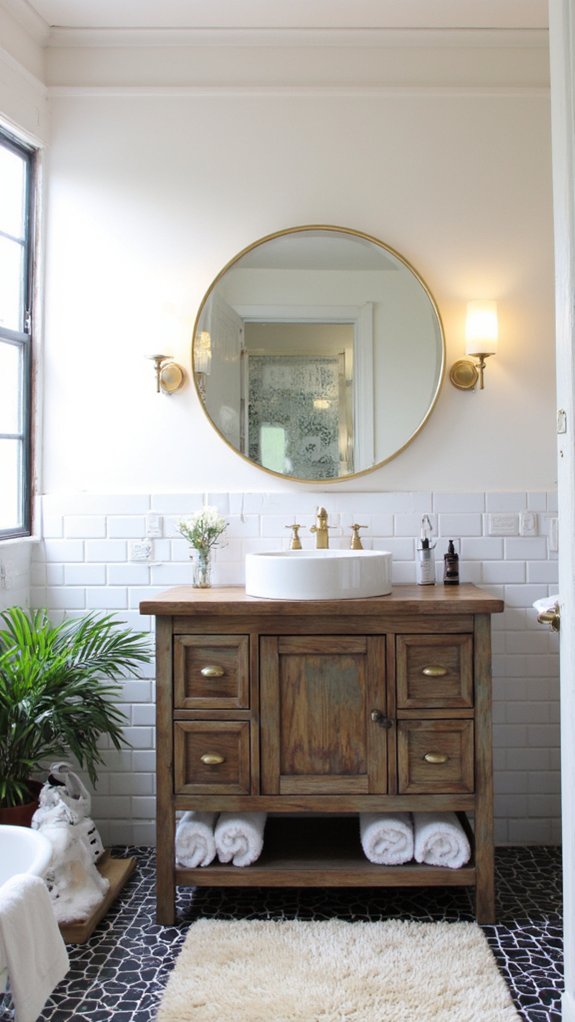 glamorous gold vanity fixtures