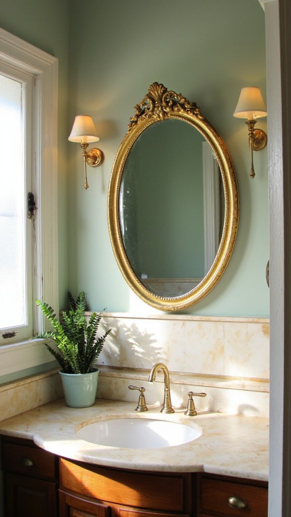 gold lighting color pairing