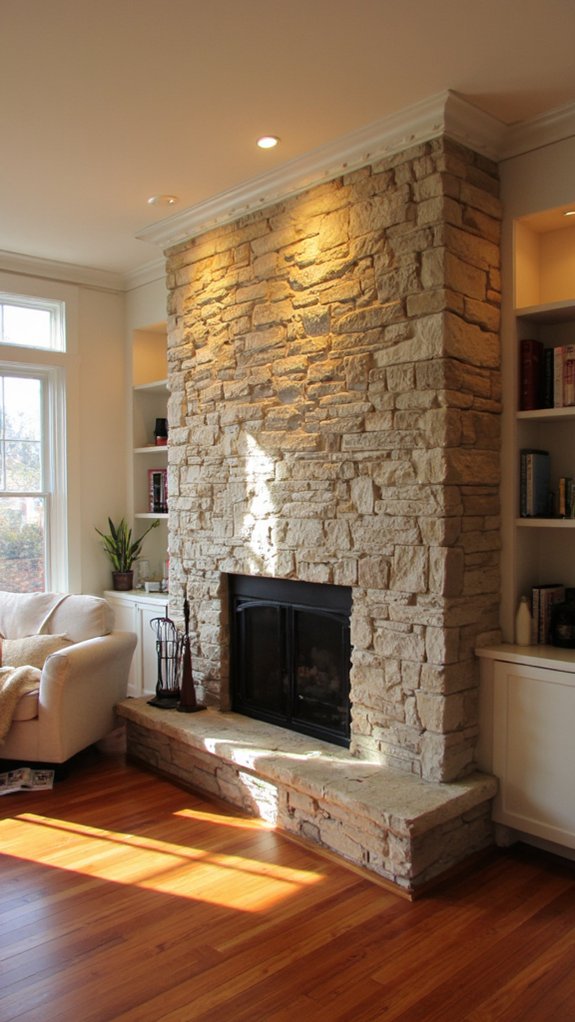 highlighting architectural features beautifully