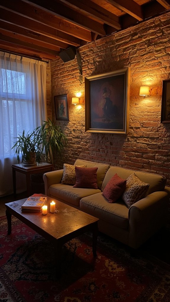 highlighting artwork with lighting