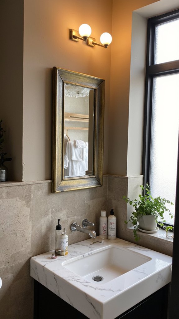 illuminated vanity focal point