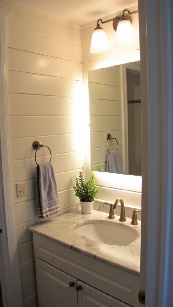 integrated cabinet lighting elegance