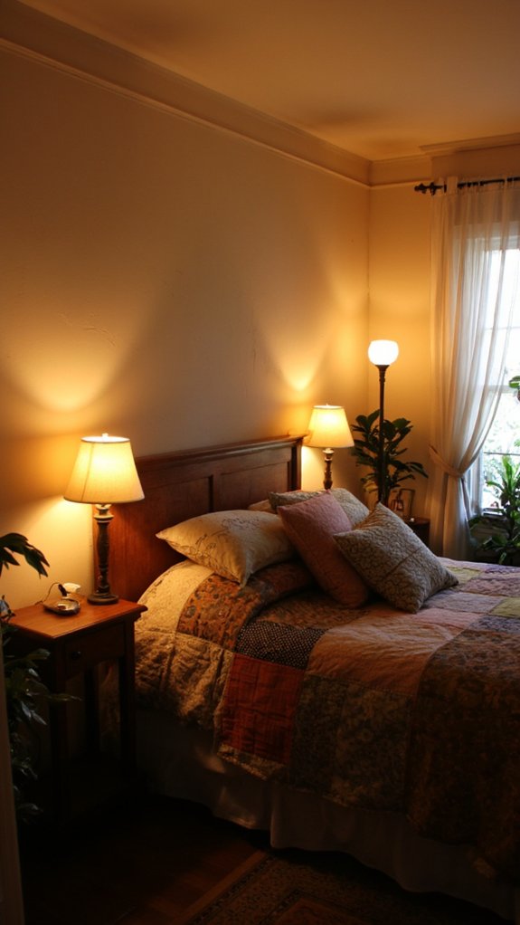 inviting warm adjustable lighting