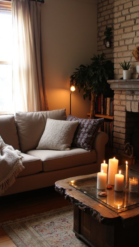 layered lighting creates ambiance