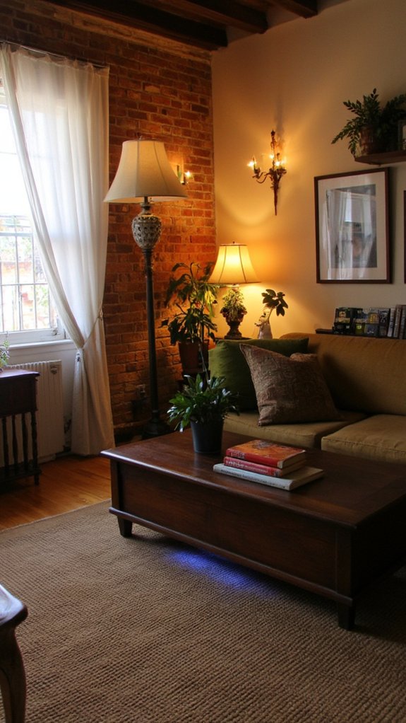 layered lighting creates warmth