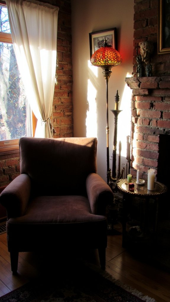 layered lighting enhances ambiance