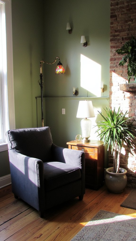 layered lighting enhances ambiance