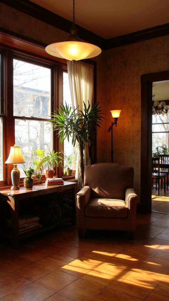 layered lighting for ambiance