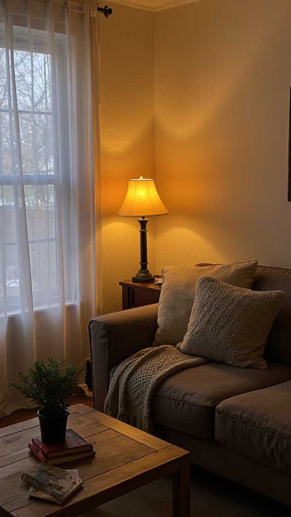 layered lighting for ambiance