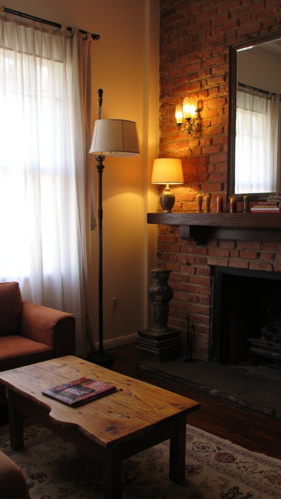 layered lighting for ambiance