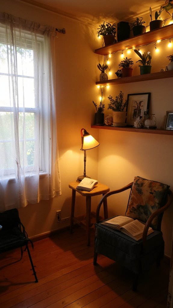 layered lighting for atmosphere