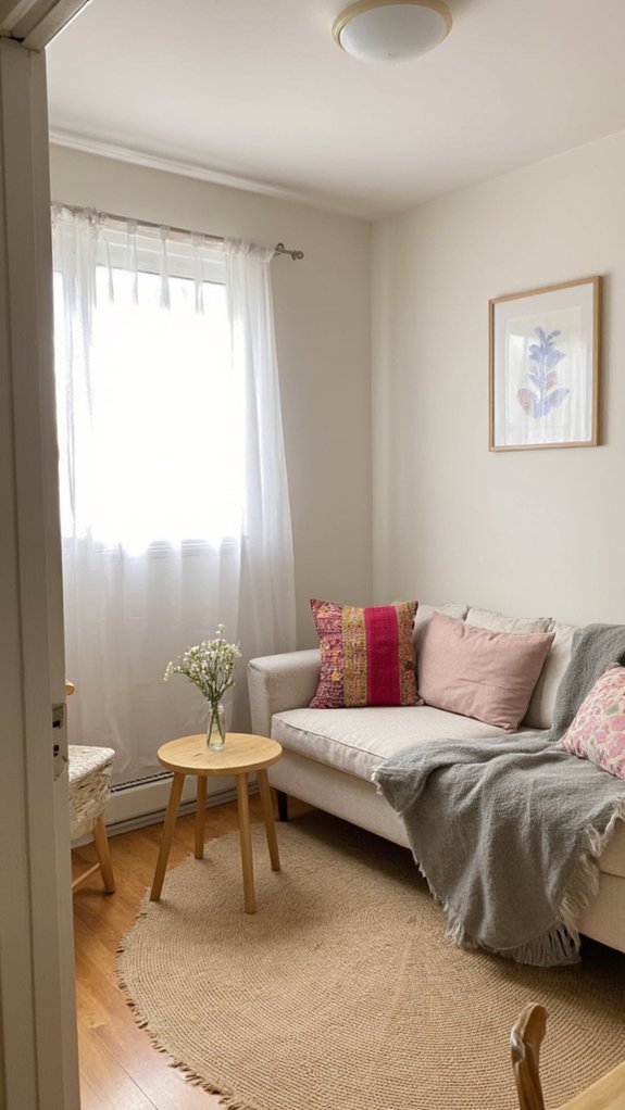 light colors enlarge spaces