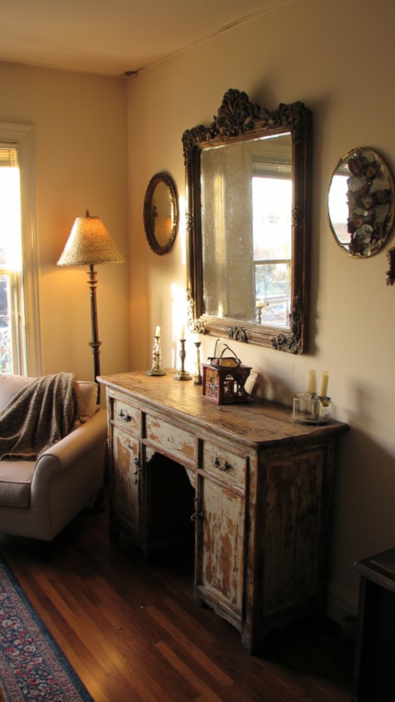 light reflecting decor transformation