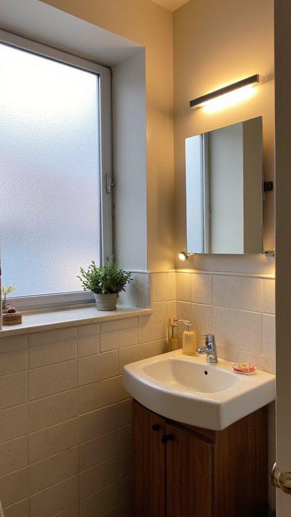 maximize bathroom space efficiently