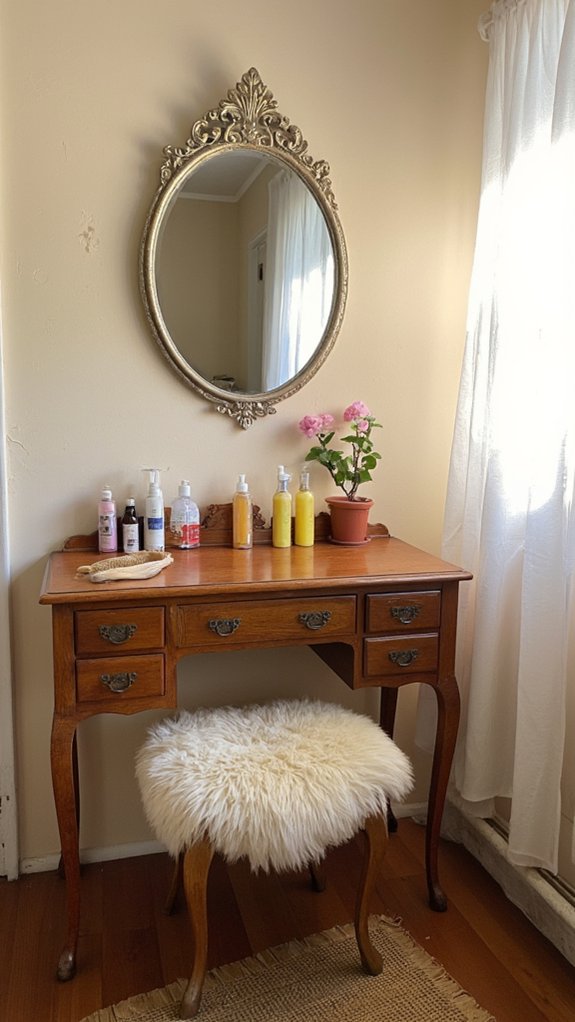 mirror and vanity care