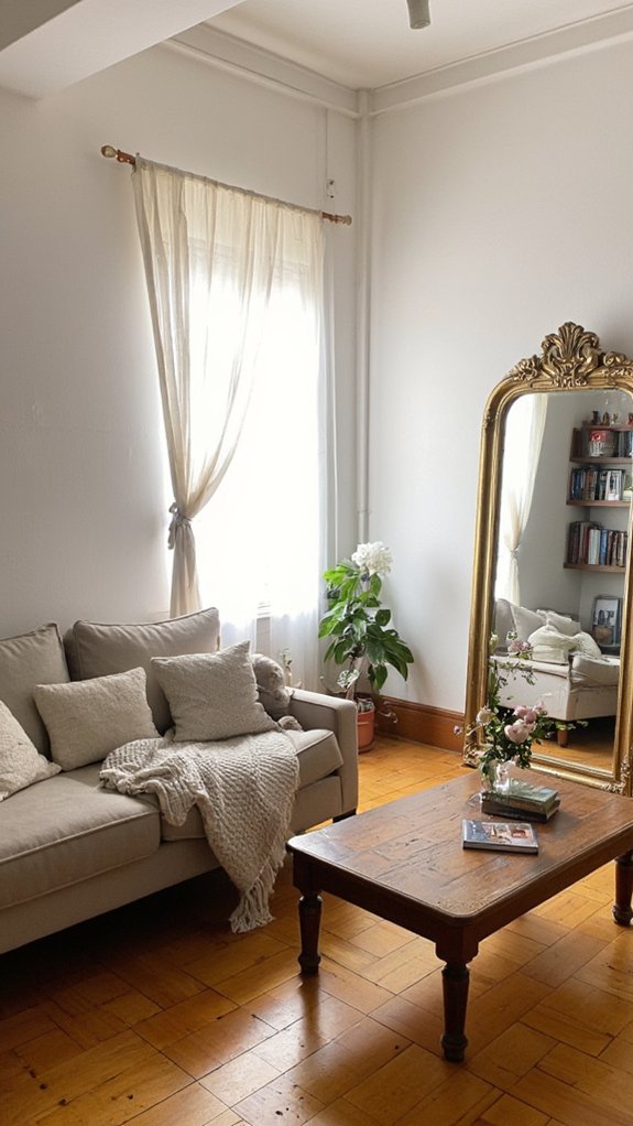 mirrors reflect light illusion