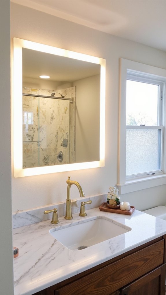 mixing gold with finishes