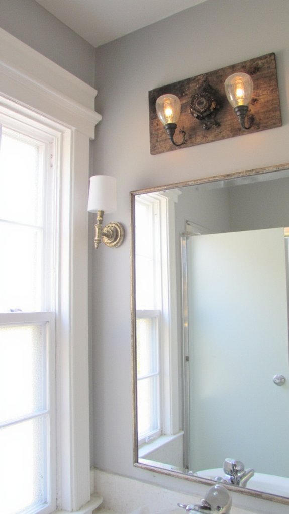 mixing modern and vintage