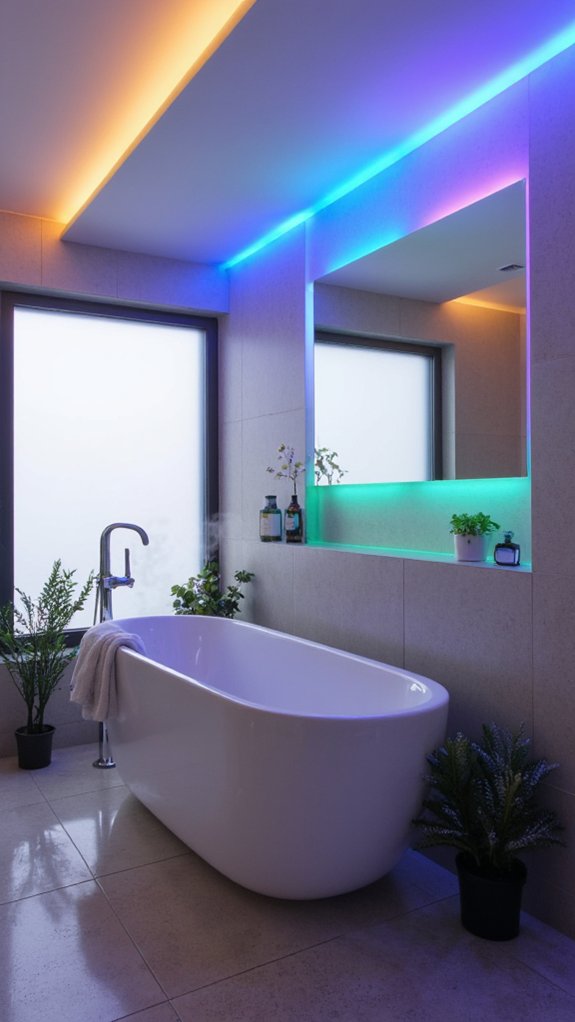 mood enhancing color changing lights