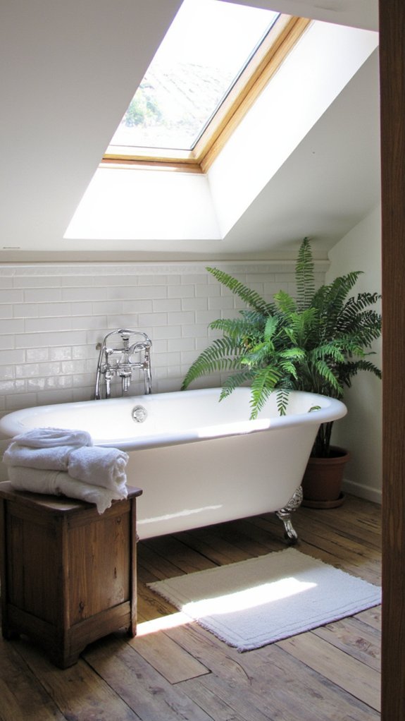 natural light enhances ambiance