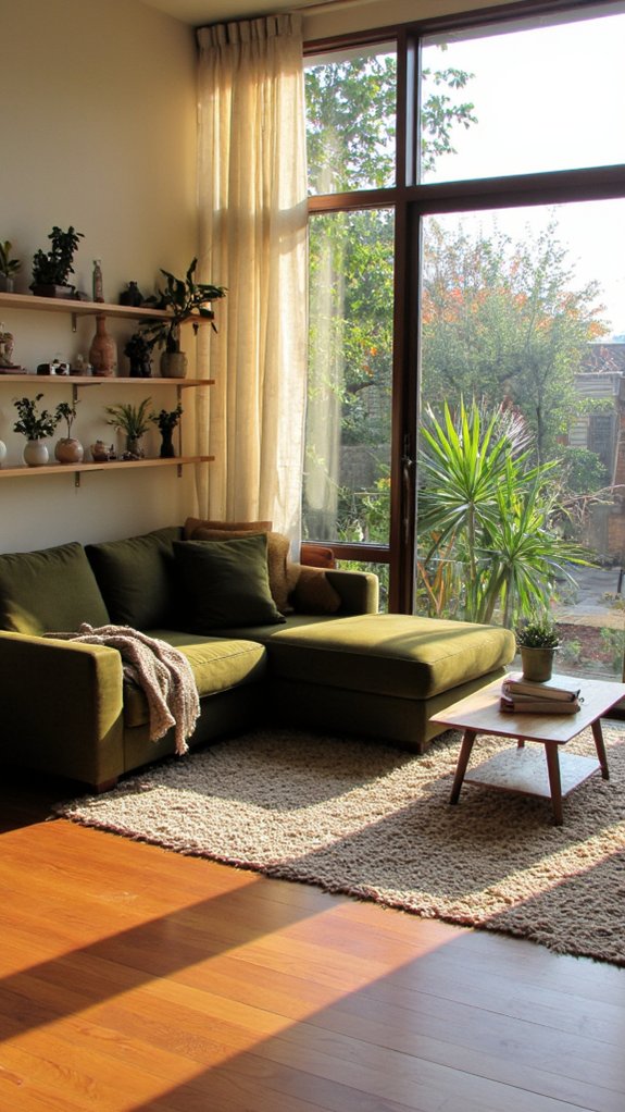 natural light enhances atmosphere