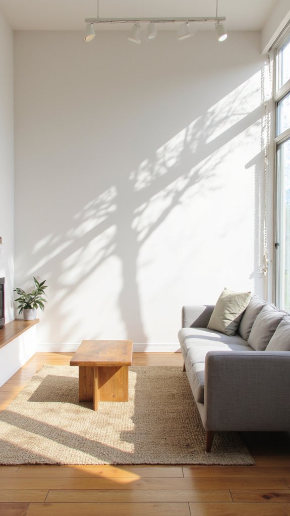 natural light enhances minimalism