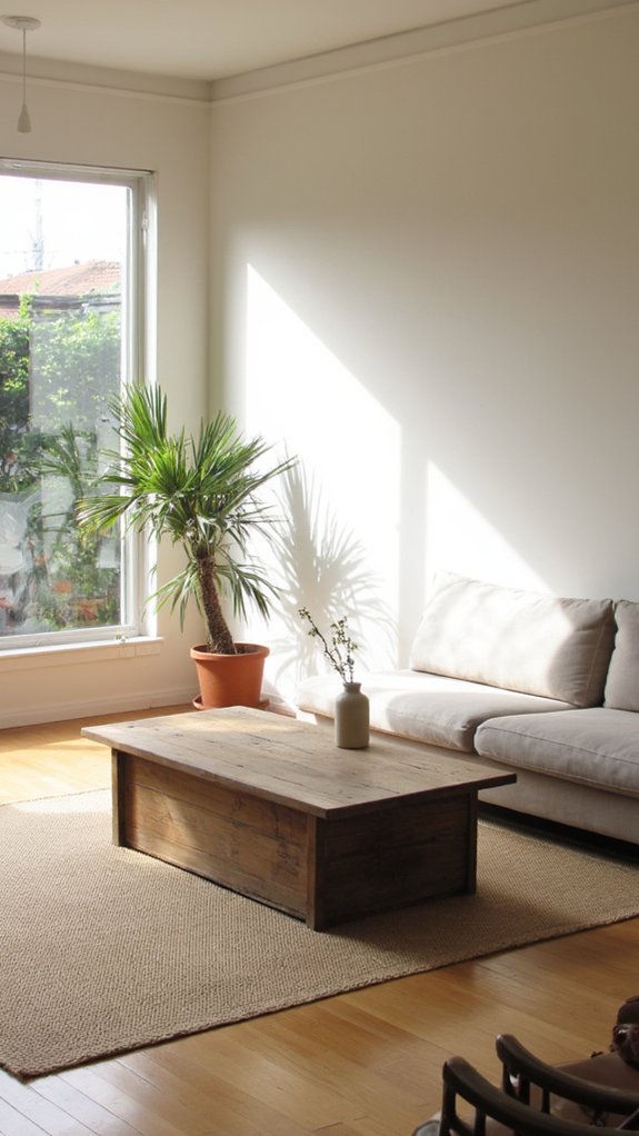 natural light enhances serenity