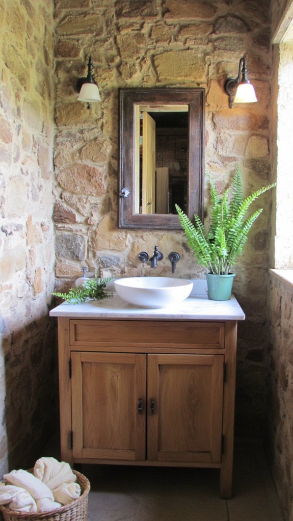 natural materials enhance serenity