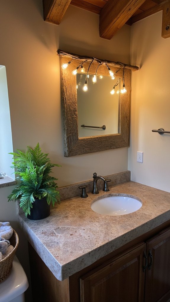 nature inspired warm lighting options