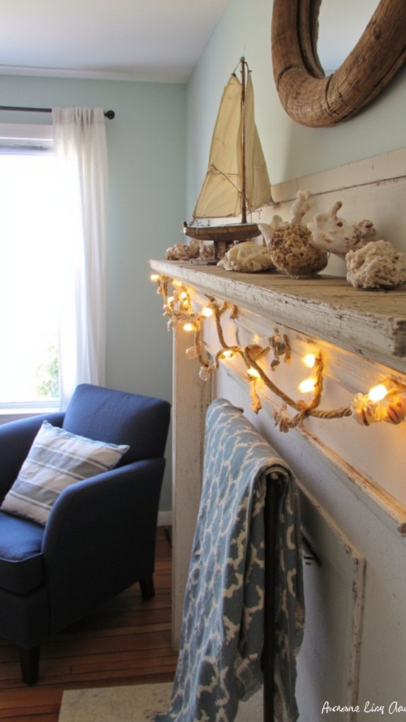 nautical rope light diy