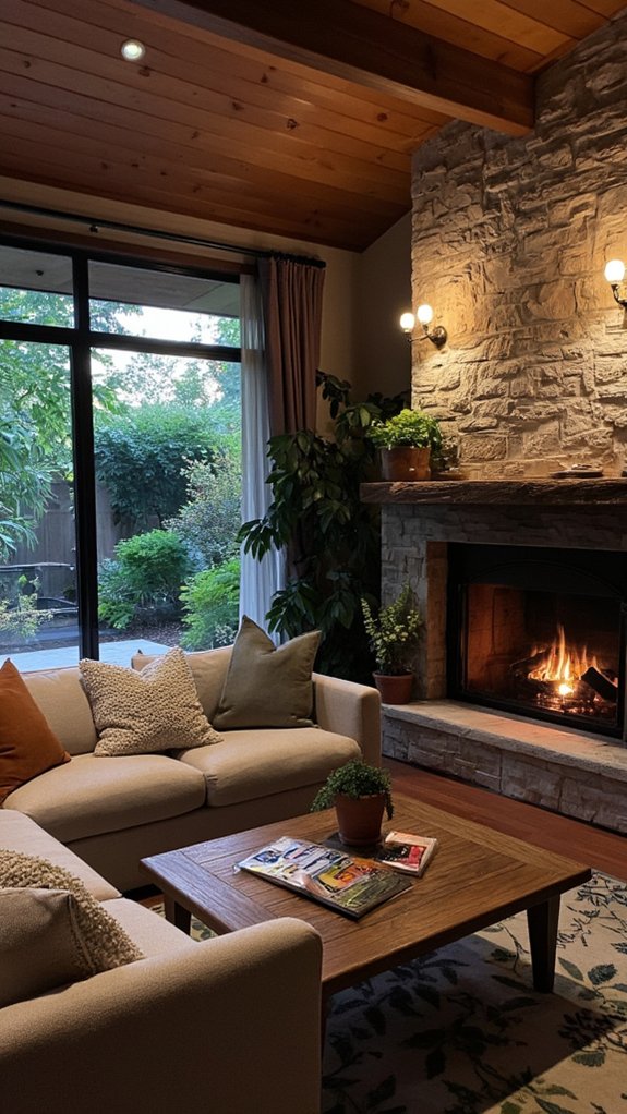 outdoor inspired indoor lighting