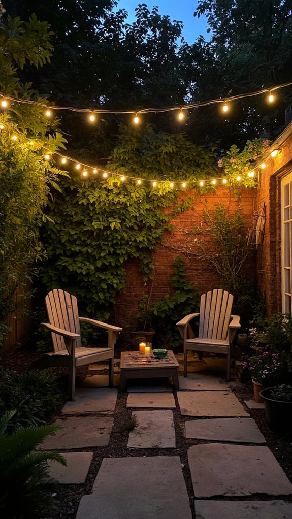 outdoor lighting for tranquility