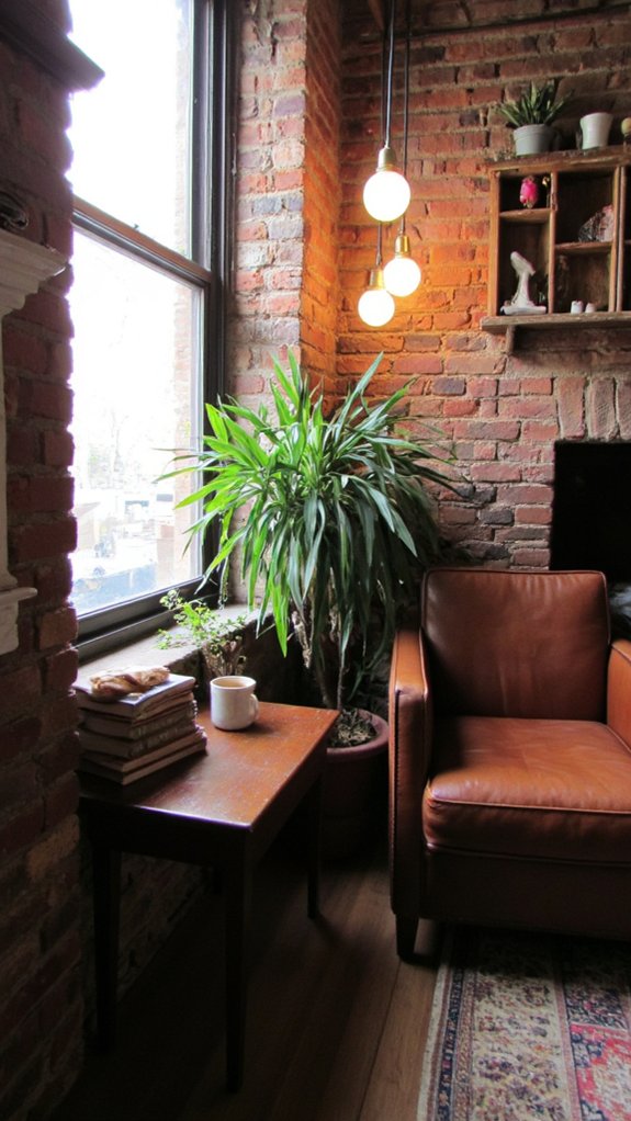 pendant lights create height