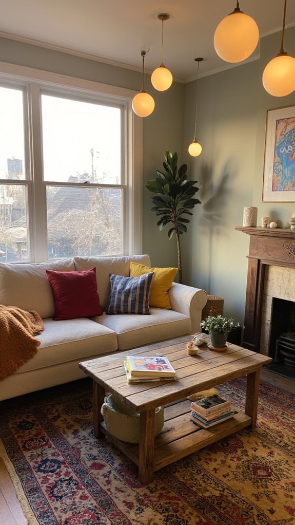 playful hanging globe lights