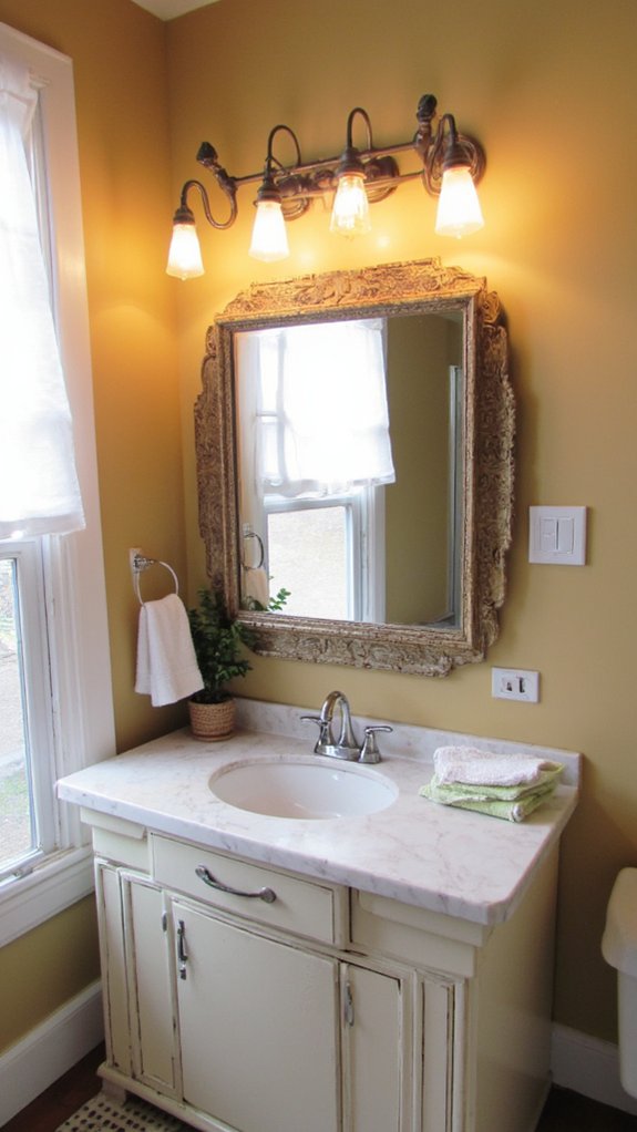 polished vanity lights styles