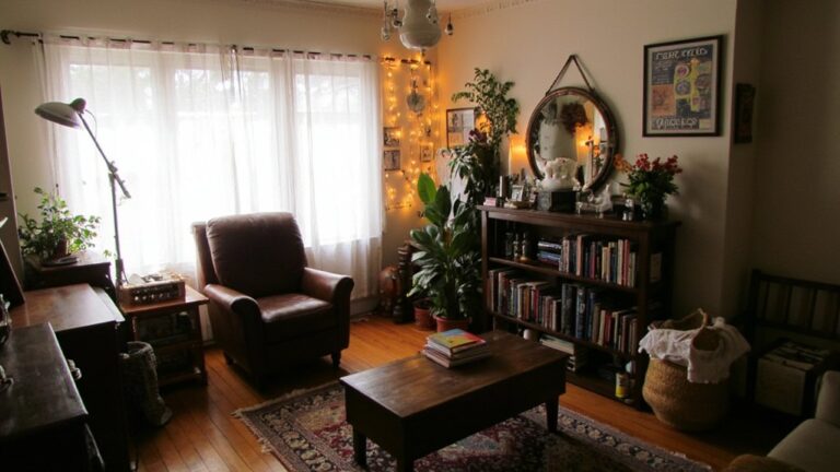 relaxed living room lighting