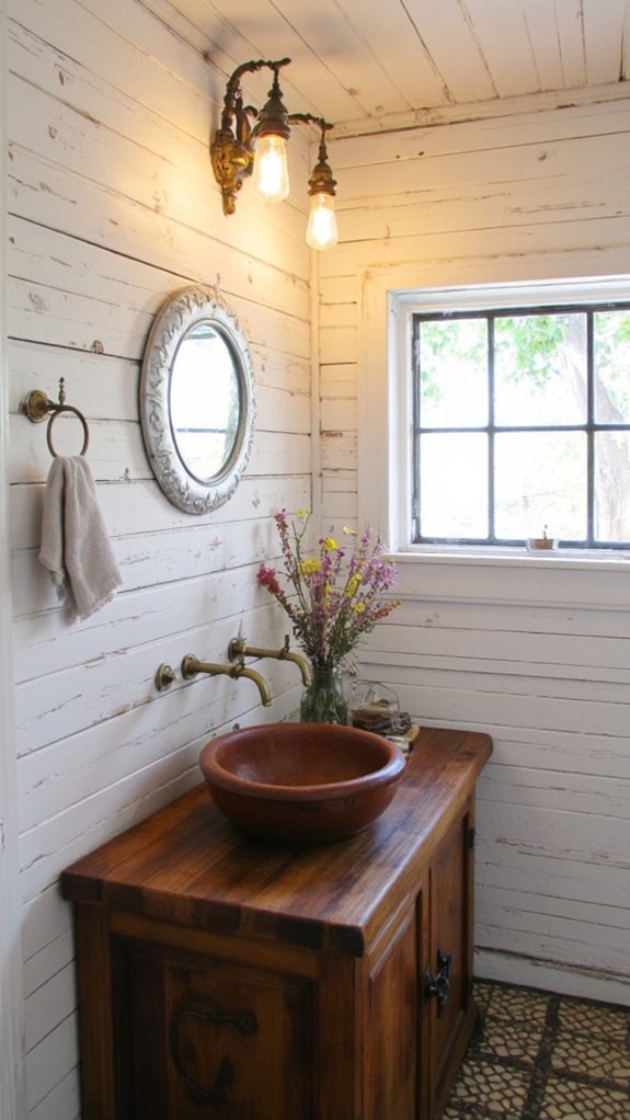 rustic antique brass charm