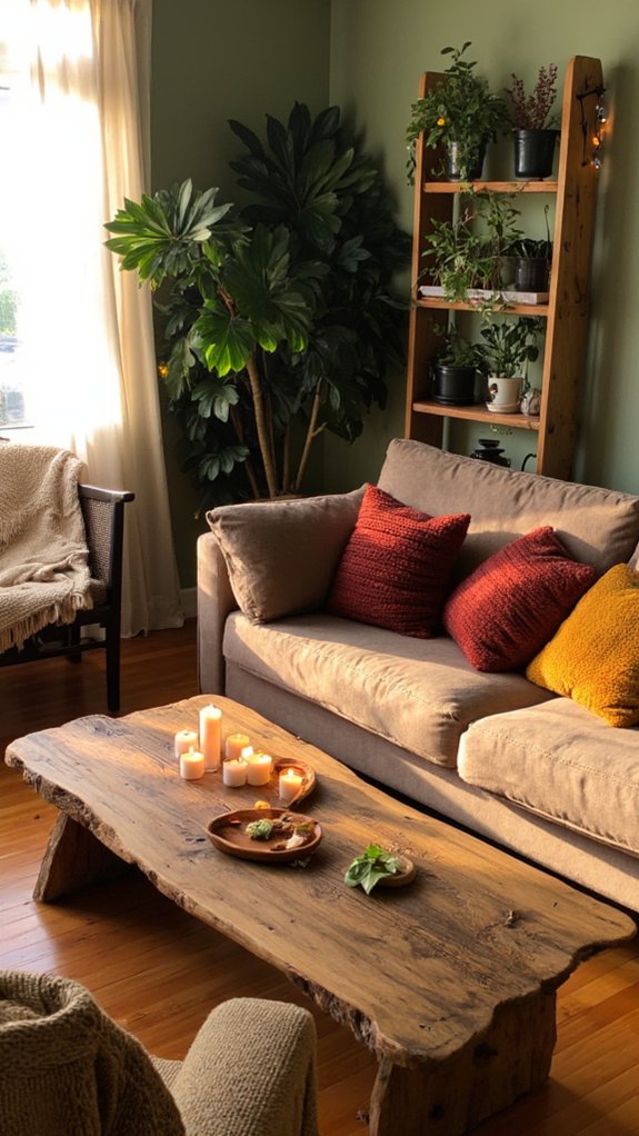 seasonal decor enhances ambiance