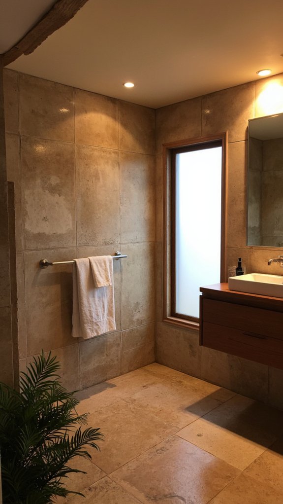 serene oasis with dimmable lighting