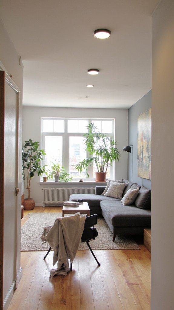 sleek energy efficient ceiling fixtures