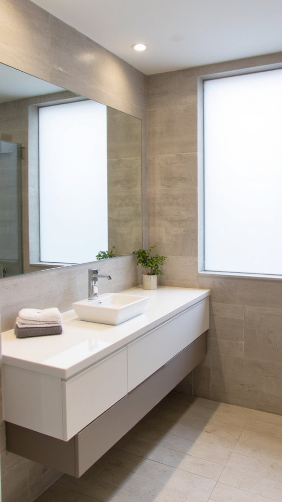 sleek minimalist recessed lighting