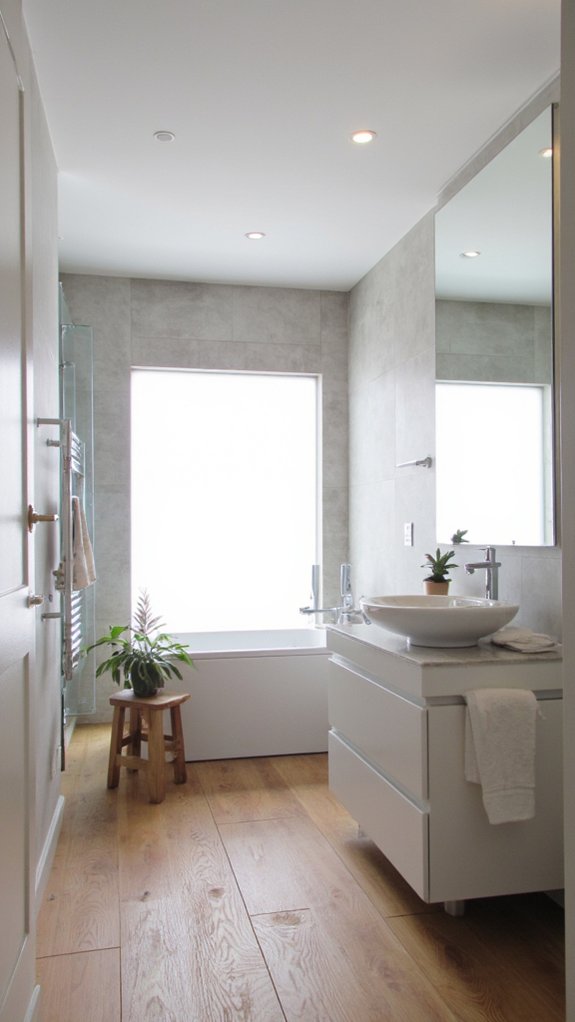 sleek modern minimalist lighting