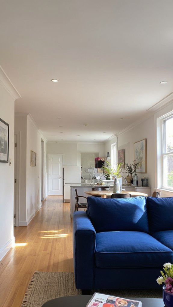 sleek modern recessed lighting