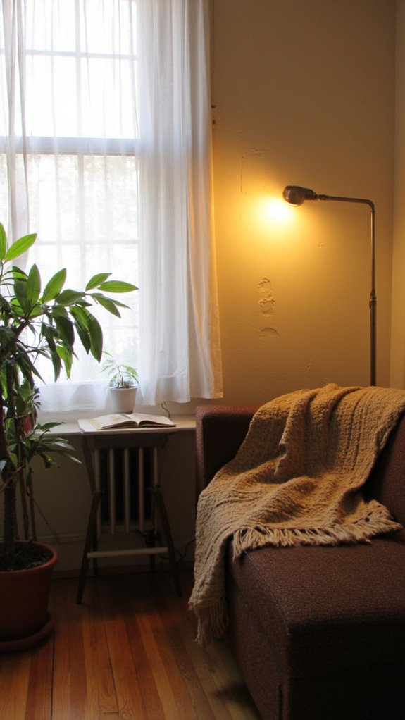 slim lamps for small spaces